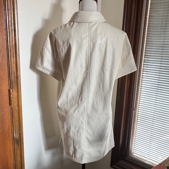 Bagatelle | Cream Short Sleeve Button-Up Dress Size M - Picture 5 of 10